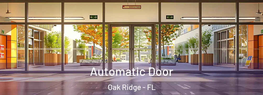 Automatic Door Oak Ridge - FL