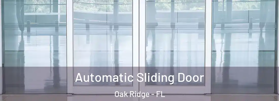 Automatic Sliding Door Oak Ridge - FL