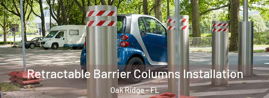  Retractable Barrier Columns Installation Oak Ridge - FL
