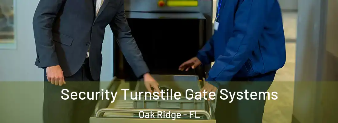  Security Turnstile Gate Systems Oak Ridge - FL